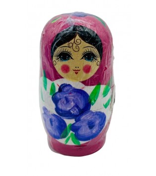 5 Lİ AHŞAP MATRUŞKA BEBEK