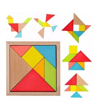 7 PARÇA  ORTA TANGRAM 