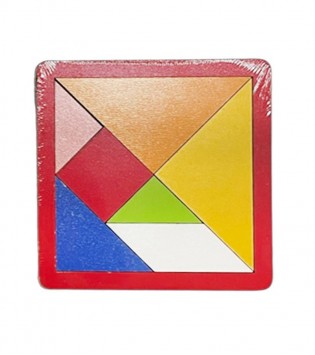 7 PARÇA  BÜYÜK TANGRAM 19CMX19XM