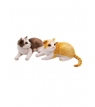 YATAN  PELUŞ KEDİ