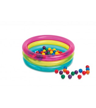 Intex 48674 Renkli 3 Bölme Toplu Havuz 86 cm cm