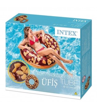 İNTEX ÇİKOLATALI DONUT SİMİT 114 CM