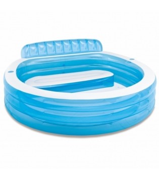 Intex 57190 Şeffaf Koltuklu Aile Boyu 3 Bölme Havuz 229 cm Intex 57190 Şeffaf Koltuklu Aile Boyu 3 Bölme Havuz 229 cm