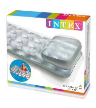 Intex 58894 Solar Yastıklı Bardaklı Yatak 188 cm