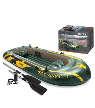 Intex 68351 Seahawk Boat+Kürak+Pompa Set 351 cm