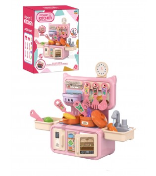 MİNİ MUTFAK SET PEMBE