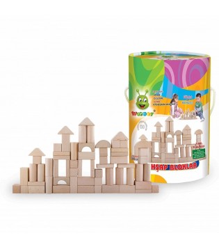 WOODOY 60 PARÇA KOVALI NATUREL