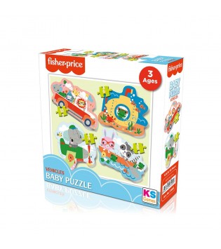 FİSHER PRİCE BABY PUZZLE VEHİCLES