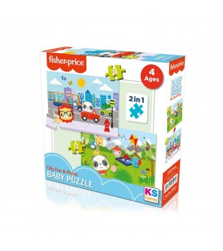 FİSHER PRİCE BABY PUZZLE CİTY FUN ve PİCNİC 2in1