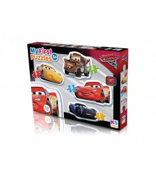 CARS MY FİRST PUZZLES 4 İN 1