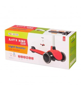 LETS RİDE SCOOTER KIRMIZI