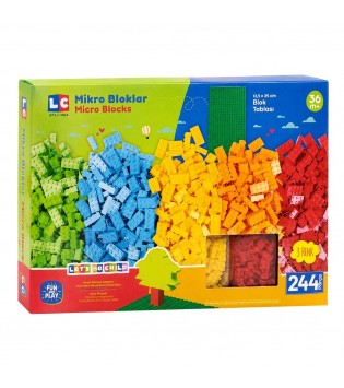 LC MİKRO BLOKLAR 244 PARÇA LC MİKRO BLOKLAR 244 PARÇA