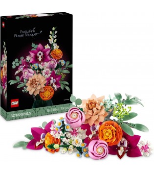 Lego Botanicals Pembe Çiçek Buketi 10342