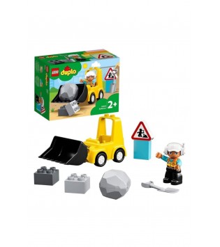 LEGO DUPLO İnşaat Buldozeri 10930 Mini Buldozer Kamyon Seti; 2 Yaş ve Üzeri Çocu
