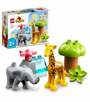 LEGO® DUPLO® Vahşi Afrika Hayvanları 10971 - 2 Yaş ve Üzeri Çocuklar için Safari