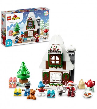 LEGO® DUPLO® Noel Baba’nın Zencefilli Kurabiye Evi (10976)