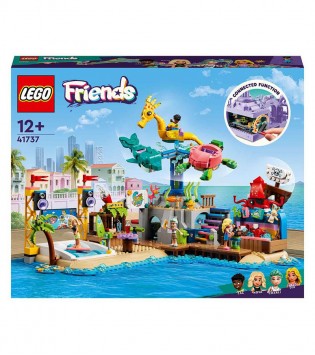 LEGO® Friends Plaj Lunaparkı 41737 Oyuncak Yapım Seti (1348 Parça)