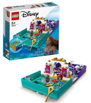 LEGO® | Disney Küçük Deniz Kızı Hikaye Kitabı 43213 Oyuncak Yapım Seti (134 Parç
