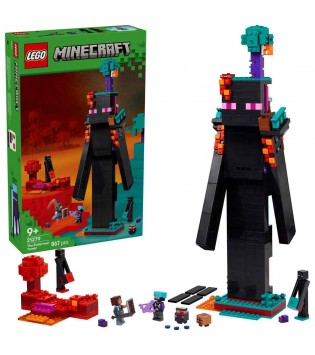 Lego Enderman Kulesi Lego Enderman Kulesi