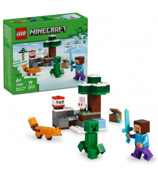 Lego Steve Taiga Mecerası Lego Steve Taiga Mecerası