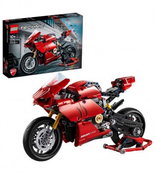 LEGO Technic Ducati Panigale V4 R 42107 - Araçları Seven Yetişkinler için Koleks