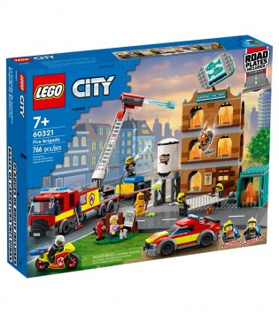 LEGO® City İtfaiye 60321 - 7 Yaş ve Üzeri için Çok Modelli, 2 LEGO City TV Karak