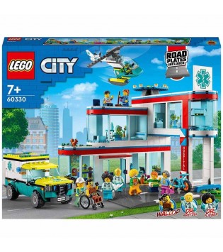 LEGO® City Hastane 60330 - 7 Yaş ve Üzeri Çocuklar için Ambulans ve Kurtarma Hel