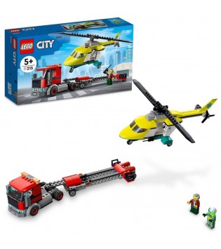 LEGO® City Kurtarma Helikopteri Nakliyesi 60343 - 5 Yaş ve Üzeri Çocuklar için O