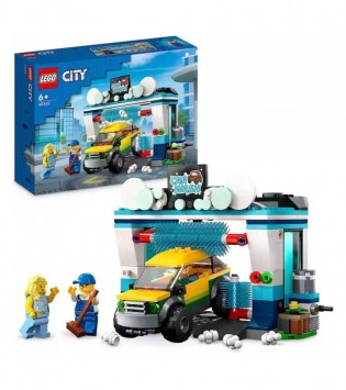 LEGO® City Oto Yıkama 60362 Oyuncak Yapım Seti (243 Parça)