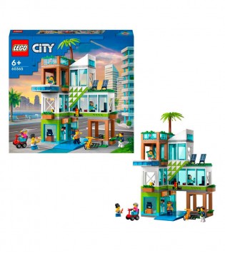 LEGO® City Apartman Binası 60365 Oyuncak Yapım Seti (688 Parça)