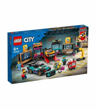 LEGO® City Araç Modifiye Atölyesi 60389 Oyuncak Yapım Seti (507 Parça)