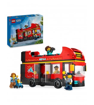 Lego City Kırmızı İki Katlı Gezi Otobüsü 60407