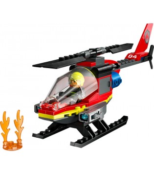 Lego City İtfaiye Kurtarma Helikopteri 60411