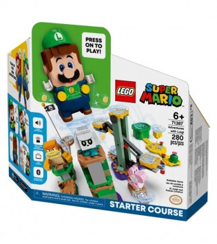 LEGO SÜPER MARİO LUİGİ MACERAYA BAŞLANGIC 