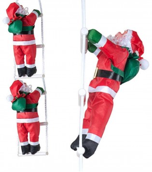 MERDİVENLİ NOEL BABA 40 CM L-71083