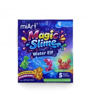 MAGİC SLİME 90 ML X5 Lİ SET ORMAN HAYVANLARI  SET