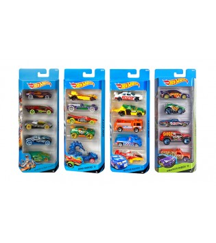 Hot Wheels Beşli Araba Seti