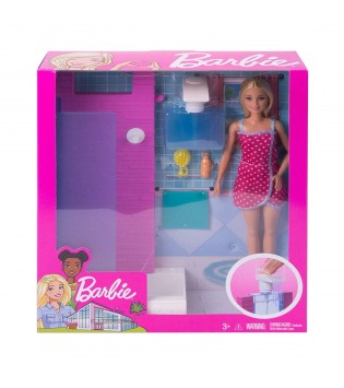 MATTEL Barbie Bebek Ve Oda Setleri Serisi 