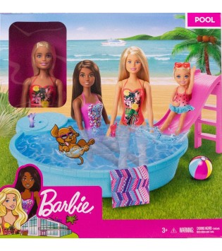 Barbie ve Havuzu Oyun Seti