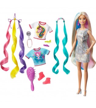 Barbie Sonsuz Saç Eğlencesi Bebek