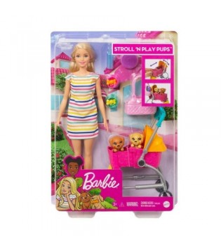 Barbie ve Köpekleri Gezintiye Çıkıyor Oyun Seti