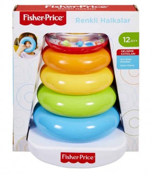 Fisher-Price Doğa Dostu Renkli Halkalar