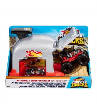 Hot Wheels Monster Trucks Fırlatıcılı Oyun Seti