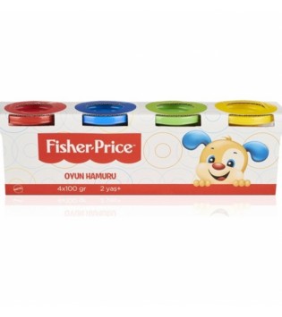 Fisher-Price Oyun Hamuru 4'lü Paket - (4*100 Gr)