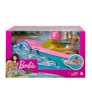 Barbie® Bebek ve Teknesi Oyun Seti