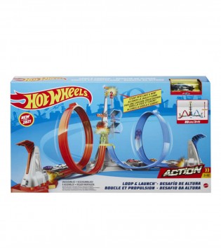 Hot Wheels® Dikey Uçuş Heyecan Yarış Seti