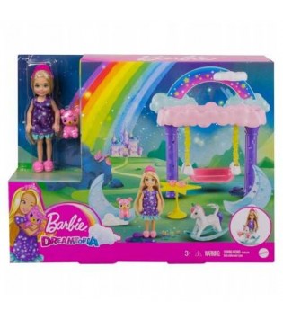 MATTEL Barbie Dreamtopia Chelsea ve Eğlenceli Dünyası Oyun Seti