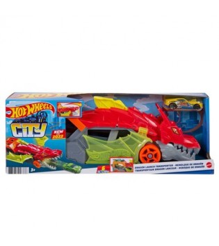 Hot Wheels Fırlatıcı ve Taşıyıcı Ejderha