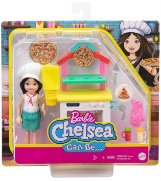 Barbie Chelsea Meslekleri Öğreniyor Bebek ve Oyun Setleri Serisi