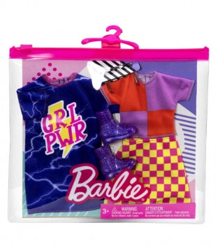 Barbie'nin Kıyafet Koleksiyonu 2'li Paketler